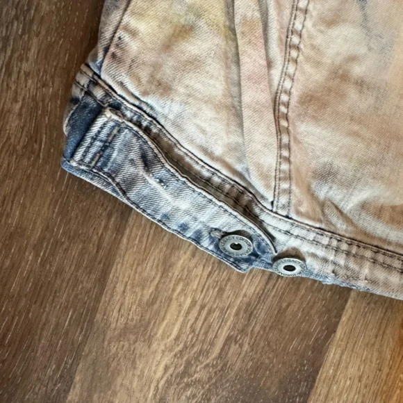 Jordan Craig distressed/bleached legacy edition denim‎ jacket 2XL - Picture 4 of 11